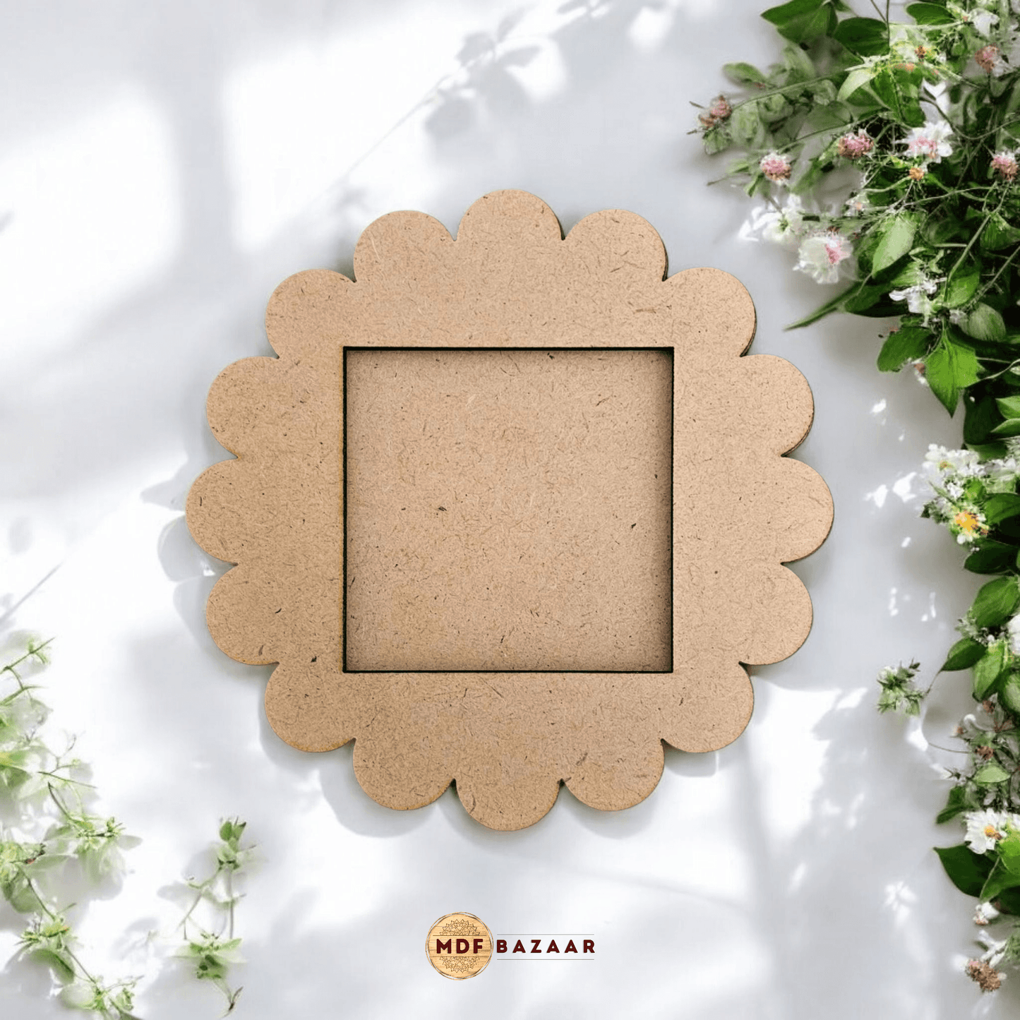 Flower Polaroid Photo Frame