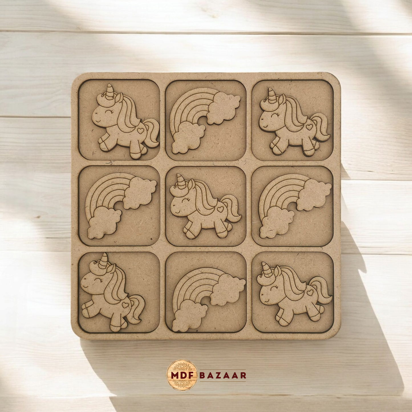 TIC TAC TOE (Unicorn Design)