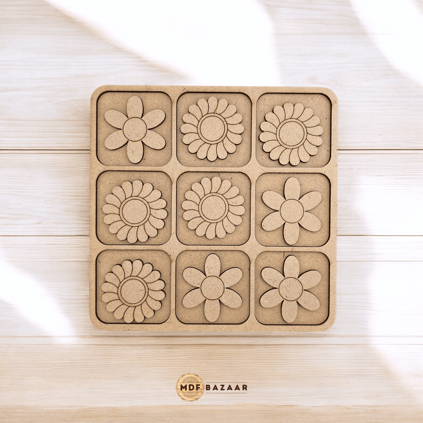 TIC TAC TOE (Flower Design)