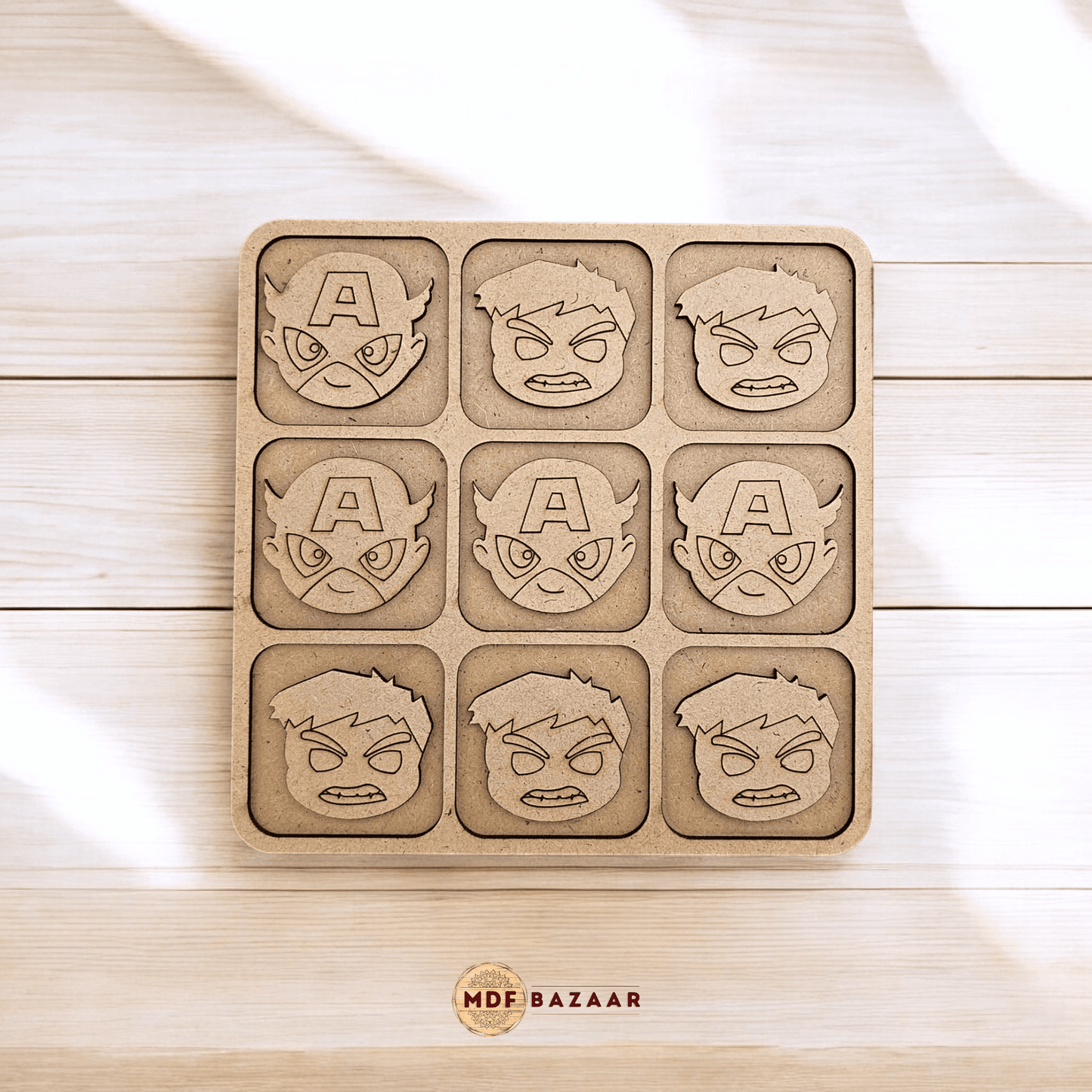 TIC TAC TOE (Marvel Design)