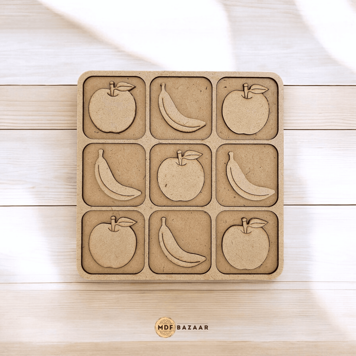 TIC TAC TOE (Fruits Design 1)