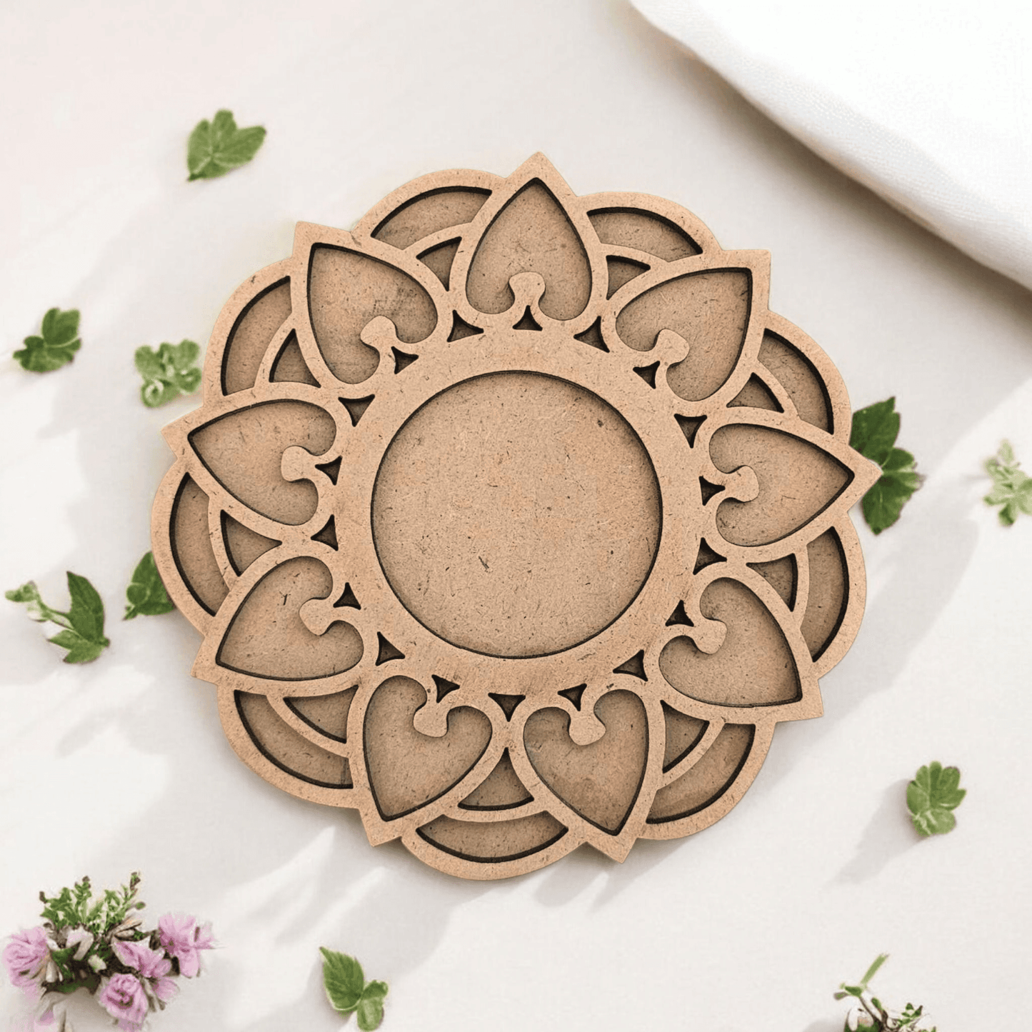 Designer cut T-Light Holder Design - 5