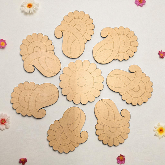 MDF Rangoli Cutouts Design - 5