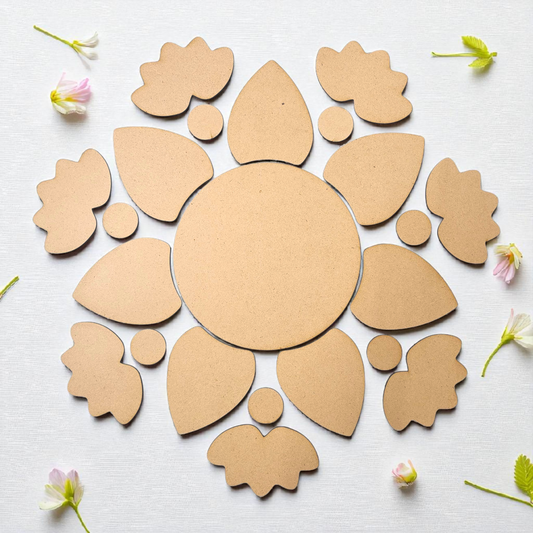 MDF Rangoli Cutouts Design - 1