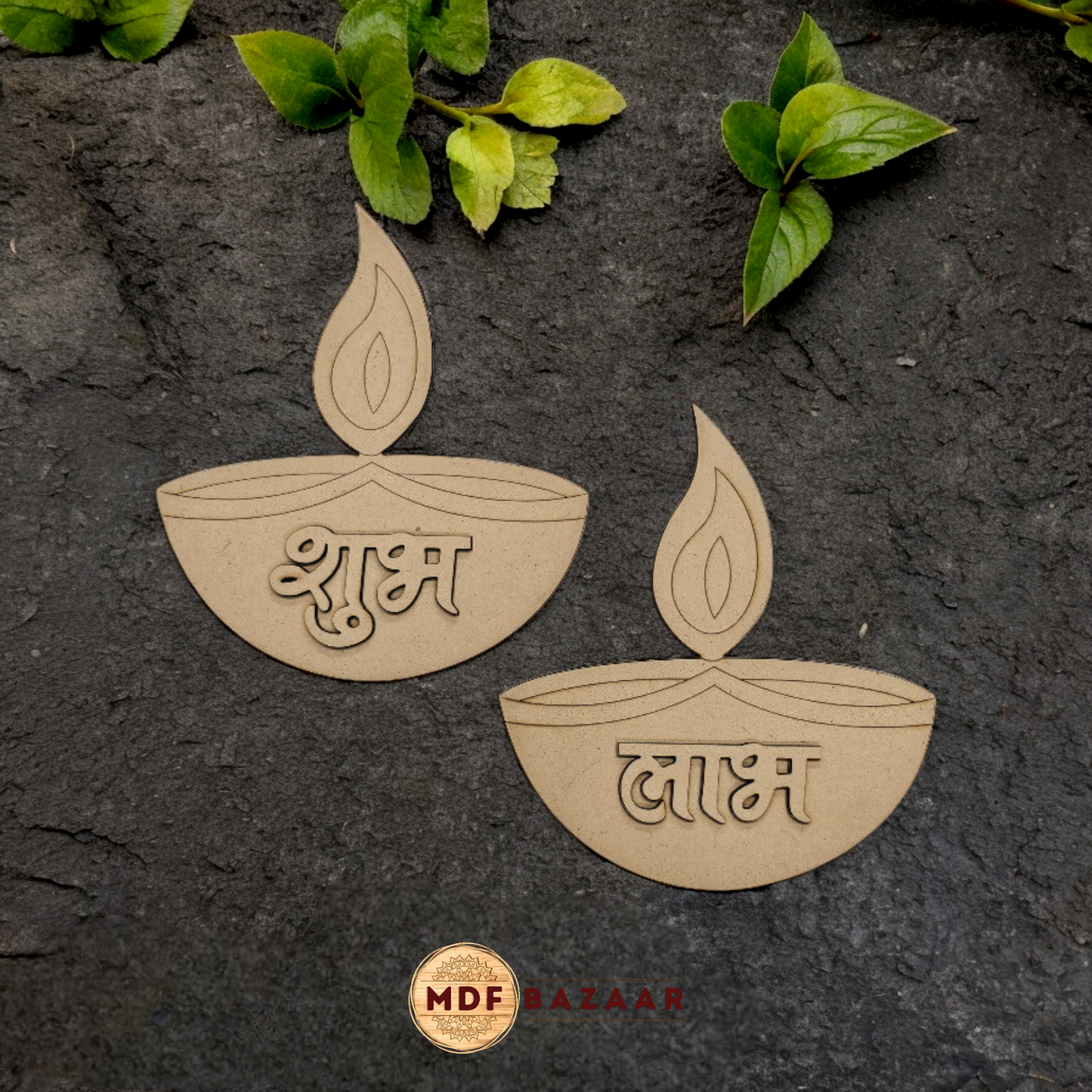 Shubh Labh Diya Design