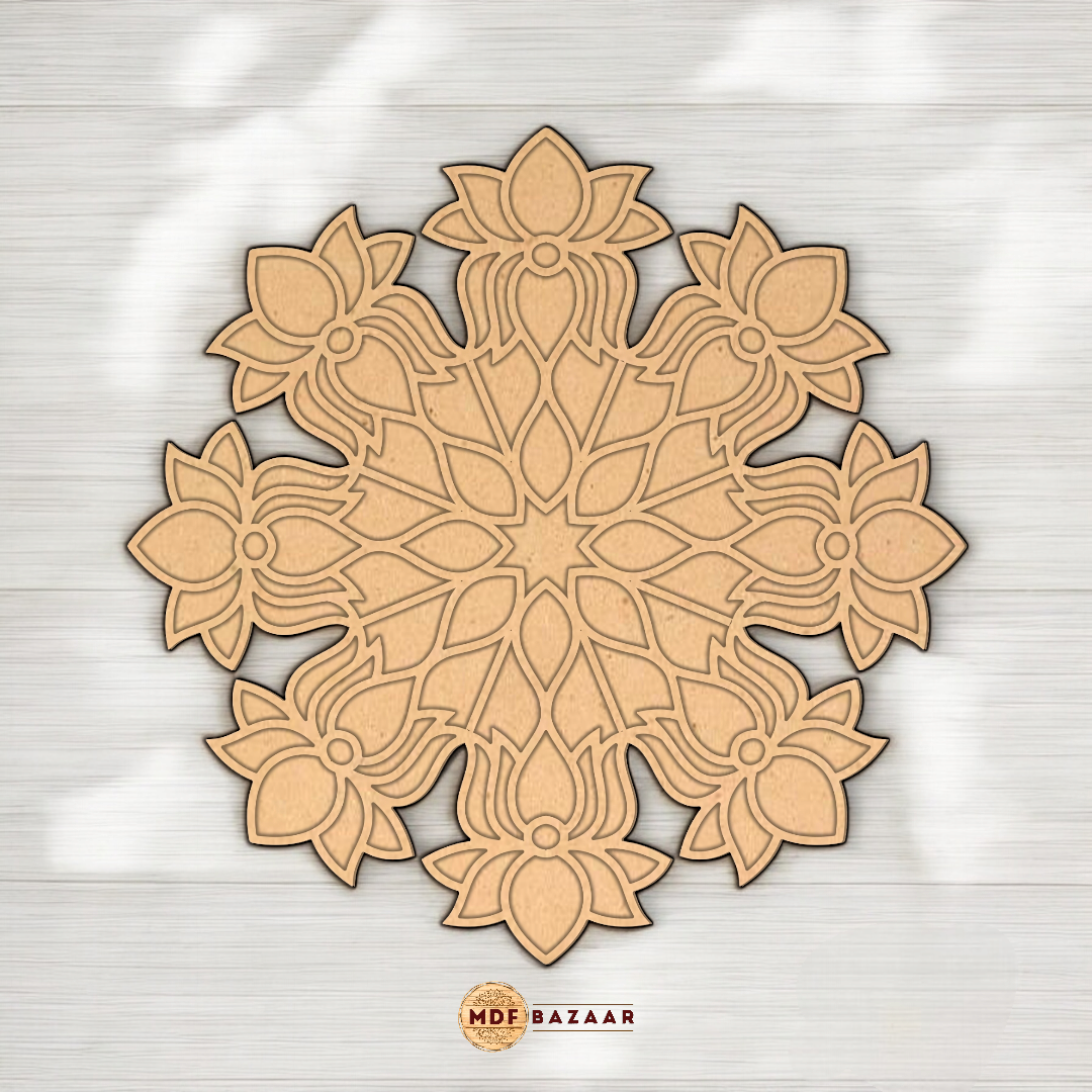 Mdf Rangoli - Design 1