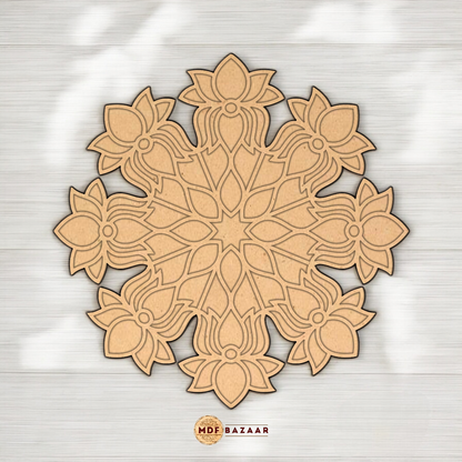 Mdf Rangoli - Design 1