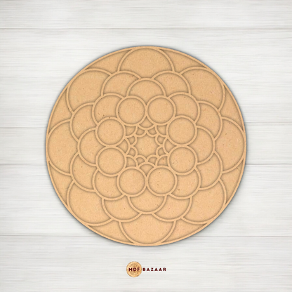 Mdf Rangoli - Design 10