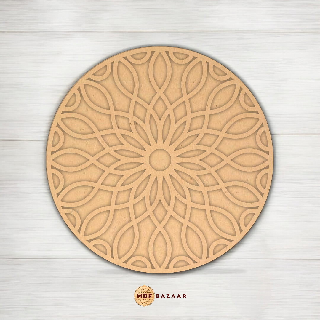 Mdf Rangoli - Design 12