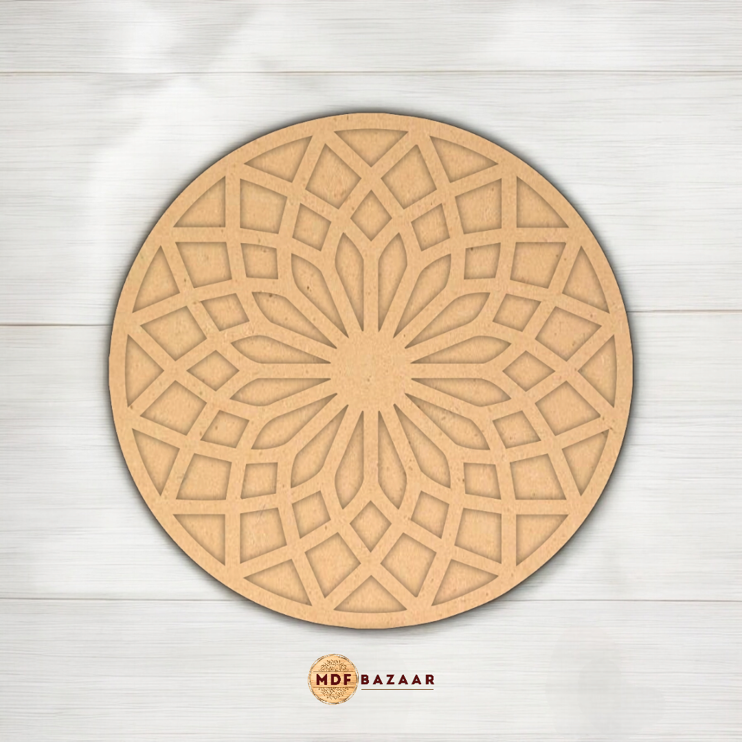 Mdf Rangoli - Design 8