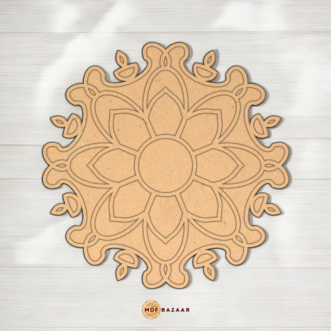 Mdf Rangoli - Design 17