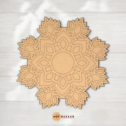 Mdf Rangoli - Design 19