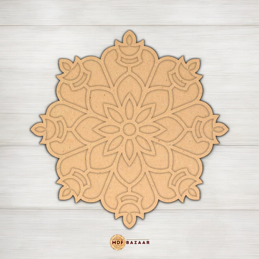 Mdf Rangoli - Design 21