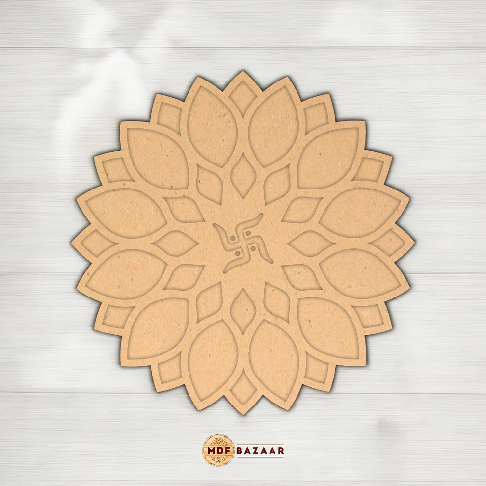 Mdf Rangoli - Design 23 – Mdf Bazaar