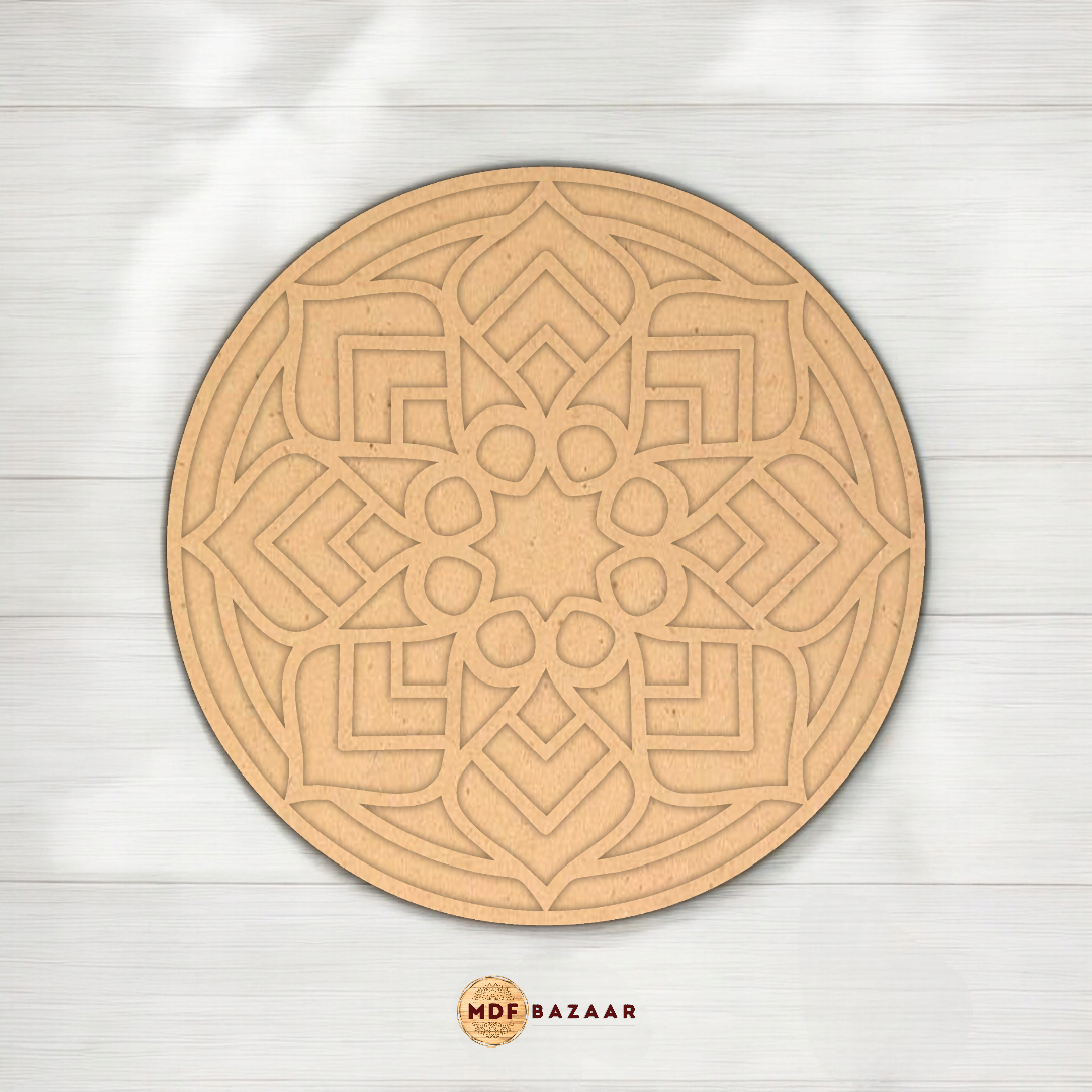 Mdf Rangoli - Design 24