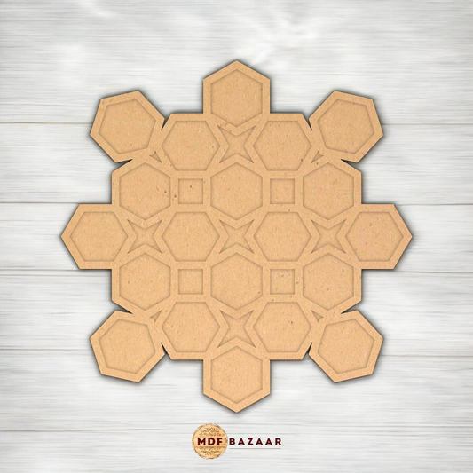 Mdf Rangoli - Design 28