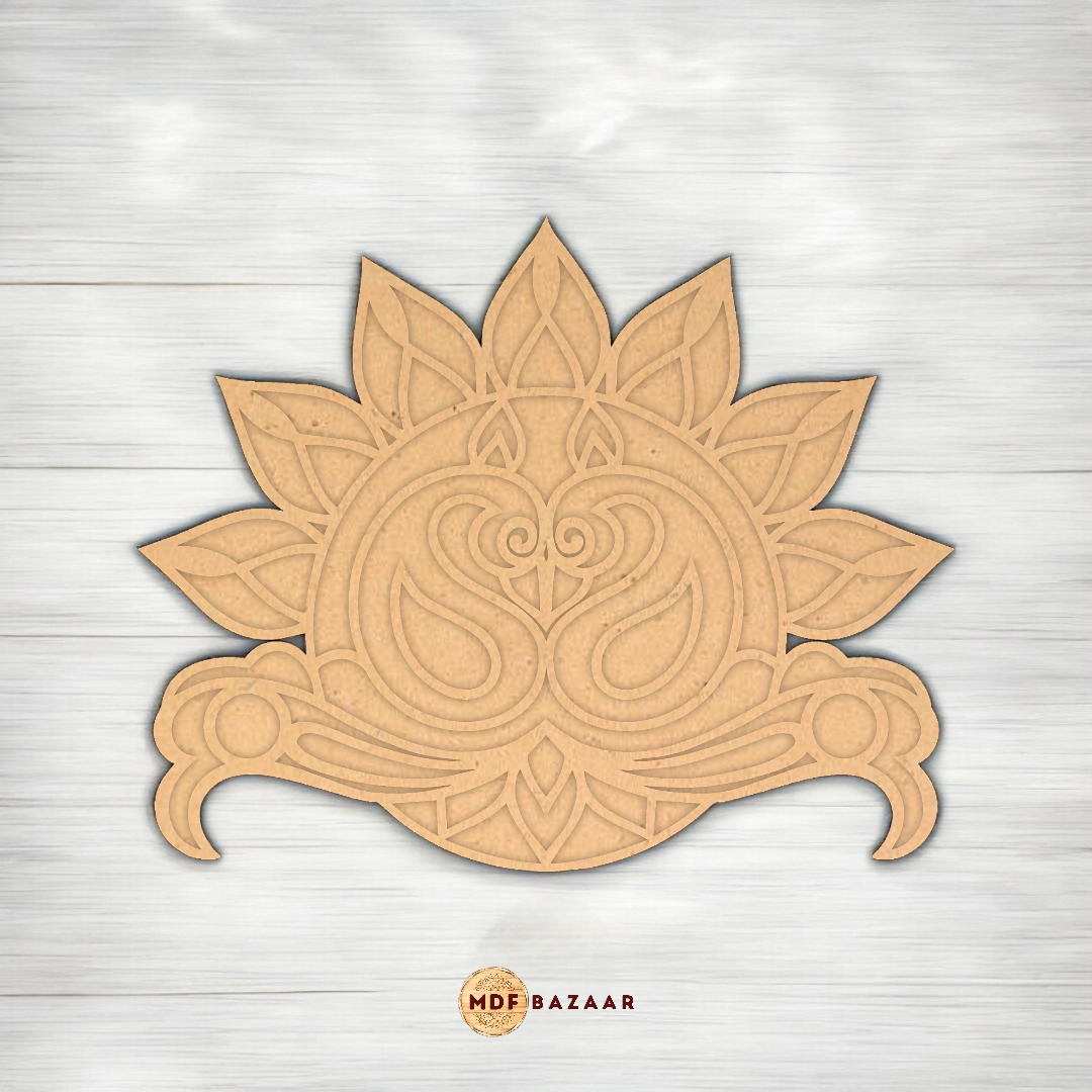 Mdf Rangoli - Design 32