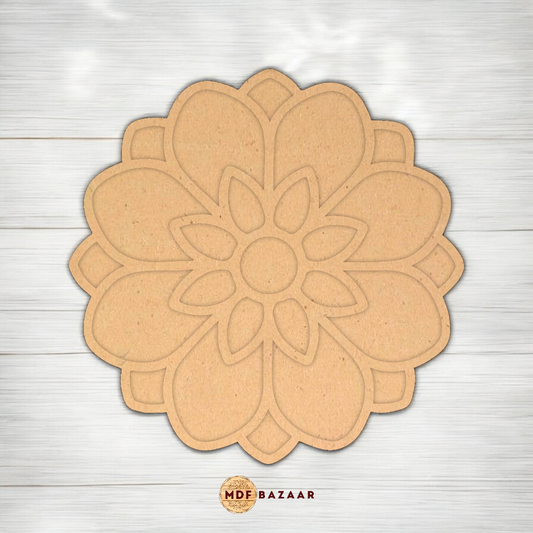 Mdf Rangoli - Design 34