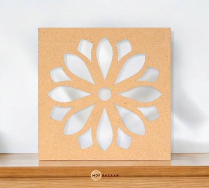 Rangoli Stencil - Flower Design 1