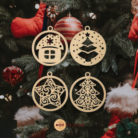 Christmas Ornaments Combo - 1