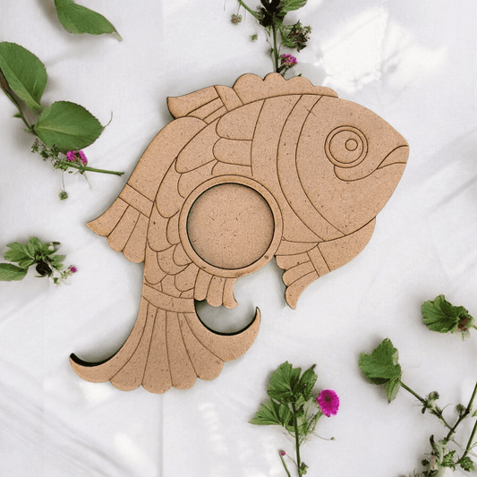 Fish Design Premarked T-Light Holder