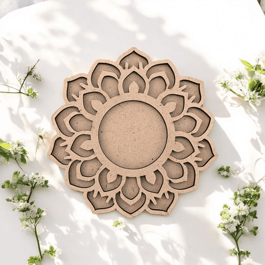 Designer cut T-Light Holder Design - 6