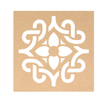 Rangoli Stencil - Design 1