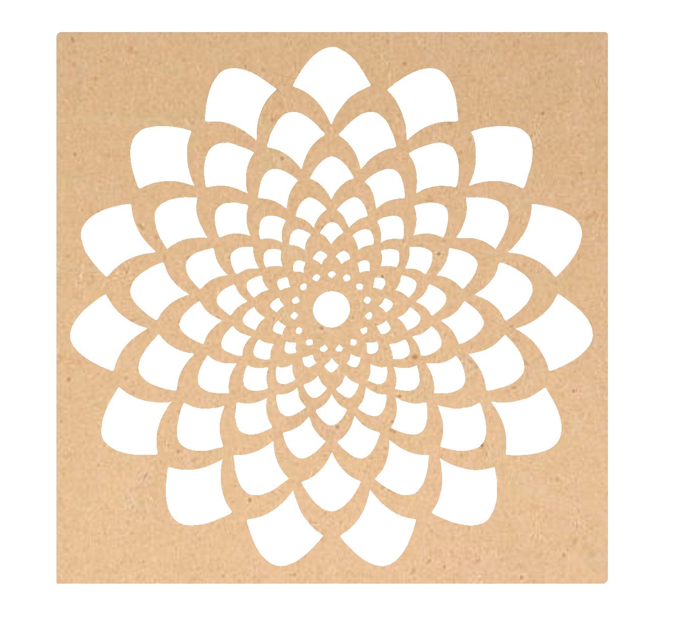 Rangoli Stencil - Mandala Design